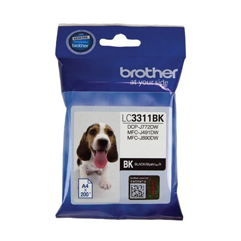 Brother LC3311BK Black Ink Cartridge
