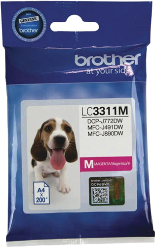 Brother LC3311M Magenta Ink Cartridge
