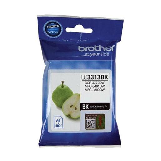 Brother LC3313BK Black Ink Cartridge High Yield