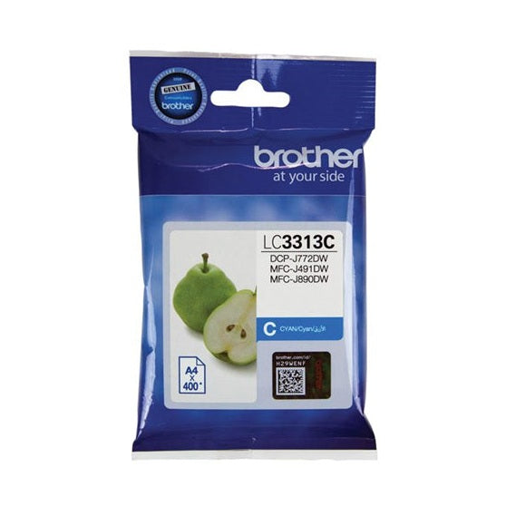 Brother LC3313C Cyan Ink Cartridge High Yield