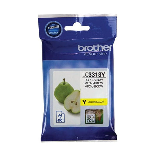 Brother LC3313y Yellow Ink Cartridge High Yield