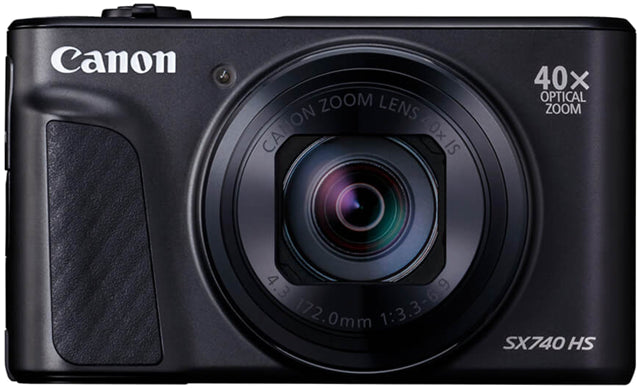 Canon PowerShot SX740 HS 20.3MP CMOS 40x Digital Camera Blk