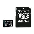 Verbatim Premium microSDHC UHS-I Class 10 Card with Adapter 16GB