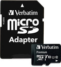 Verbatim Premium microSDHC UHS-I Class 10 Card with Adapter 16GB