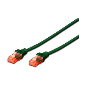Digitus UTP CAT6 Patch Lead - 1M Green