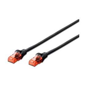 Digitus UTP CAT6 Patch Lead - 5M Black