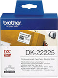 Brother DK22225 Continuous Paper Label 38mm x 30.48m