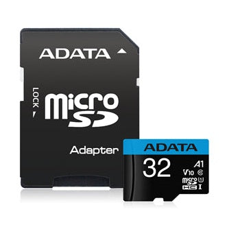 ADATA Premier microSDHC UHS-I A1 V10 Card with Adapter 32GB