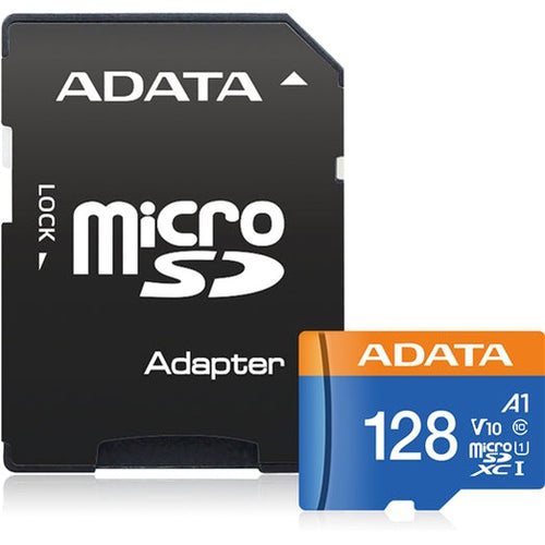 ADATA Premier microSDXC UHS-I A1 V10 Card with Adapter 128GB