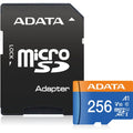 ADATA Premier microSDXC UHS-I A1 V10 Card with Adapter 256GB