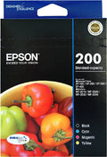 Epson 200XL High Yield Ink Cartridge 4 Ink Value Pack