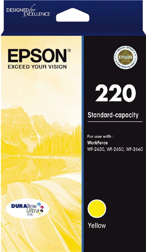 Epson 220 Yellow Ink Cartridge