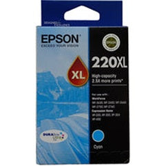 Epson 220XL Cyan High Yield Ink Cartridge