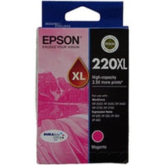 Epson 220XL Magenta High Yield Ink Cartridge