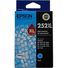 Epson 252XL Cyan High Yield Ink Cartridge