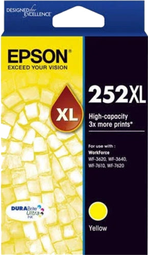 Epson 252XL Yellow High Yield Ink Cartridge