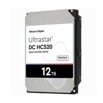 WD Ultrastar DC HC520 SATA 3.5" 7200RPM 256MB 12TB NAS HDD