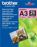 Brother BP60MA3 A3 Matte Inkjet Paper 145GSM 25 Sheets