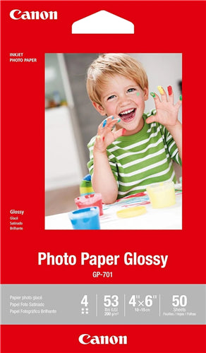 Canon GP701 4x6 Glossy Photo Paper 210GSM 50 Sheets