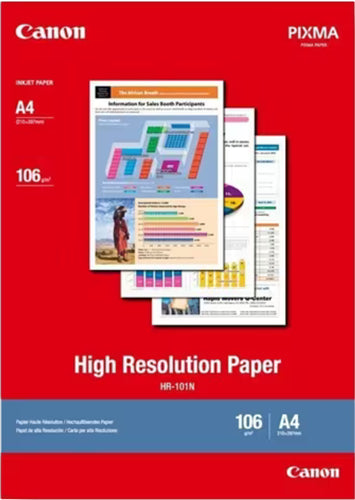 Canon HR-101 A3 High Resolution 110gsm Photo Paper - 20 Sheets