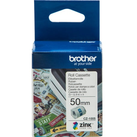 Brother CZ-1005 50mm Printable Roll Cassette