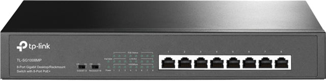 TP-Link SG1008MP 8 Port Gigabit Switch with 8x PoE+ Ports