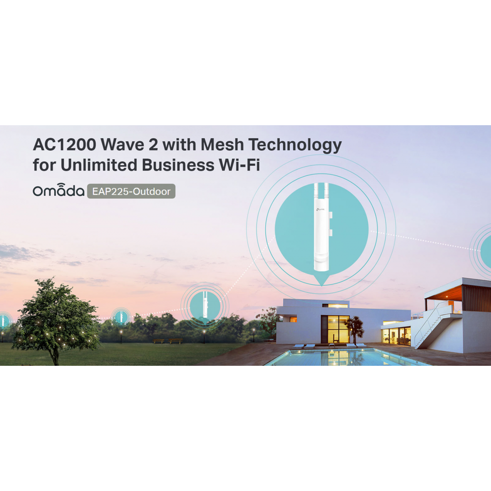 TP-Link EAP225-Outdoor AC1200 Wireless Outdoor AP