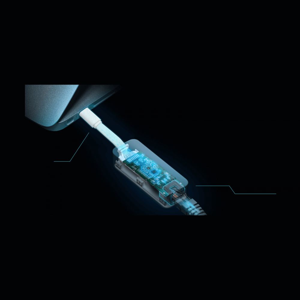 TP-Link UE300 USB Type-C to Gigabit Ethernet Network Adapter