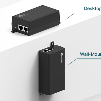 TP-Link PoE160S Power Over Ethernet Injector Adapter PoE+
