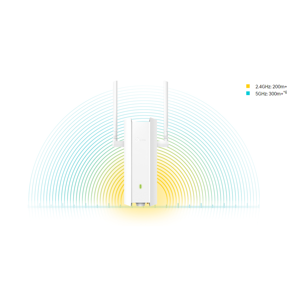 TP-Link EAP625 Outdoor HD Wi-Fi 6 AX1800 Wireless Dual Band Gigabit AP