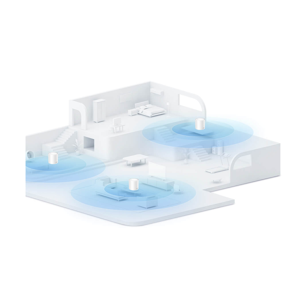 TP-Link Deco X10 Wi Fi 6 Mesh AX1500 - Triple Pack