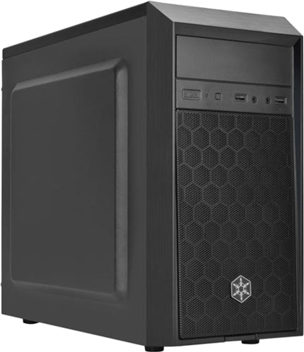 SilverStone PS16B Precision mATX Black Mini Tower Case