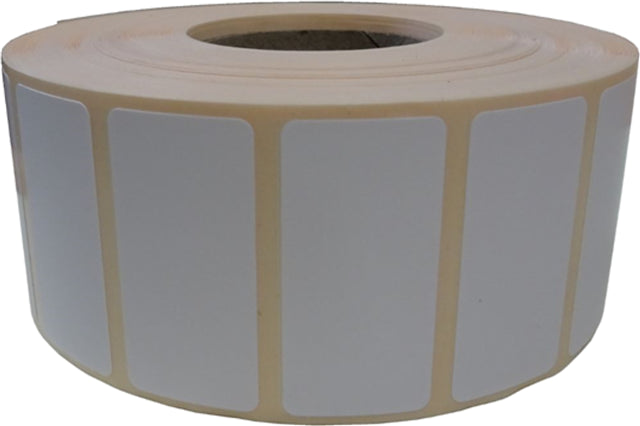 Thermal Transfer Label 40x20mm Removeable - 2000 per Roll
