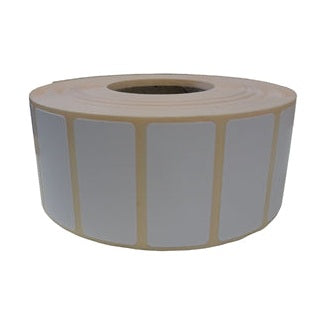 Thermal Transfer Label 40x20mm Removeable - 2000 per Roll