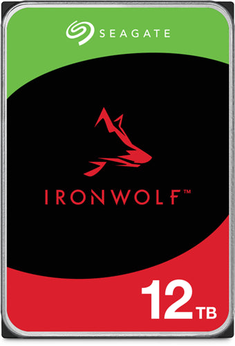 Seagate IronWolf 12TB SATA 3.5"7200RPM 256MB NAS HDD 3Yr Wty