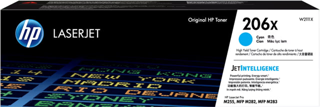 HP 206X Cyan High Yield Toner