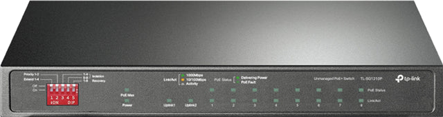 TP-Link SG1210P 10 Port Gigabit Desktop Switch With 8 Port POE