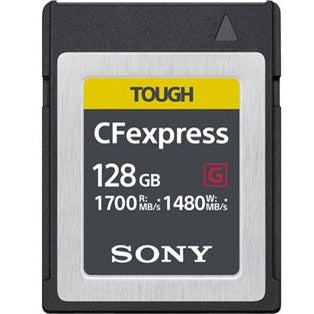 Sony CEBG128 Tough CFexpress Type B 128GB Memory Card