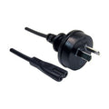 2 Pin Power Lead (M) to Figure 8 (M) 2m Power Cable - Bulk