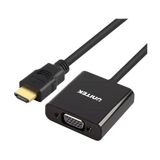 Unitek HDMI Type A (M) to VGA (F) Adapter Cable