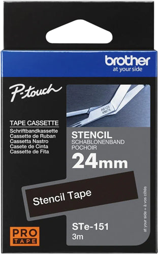 Brother STE151 Stencil Tape for P-Touch 24mm x 3m