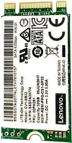 Lite-On SSD M.2 2242 128GB SATA3 MLC
