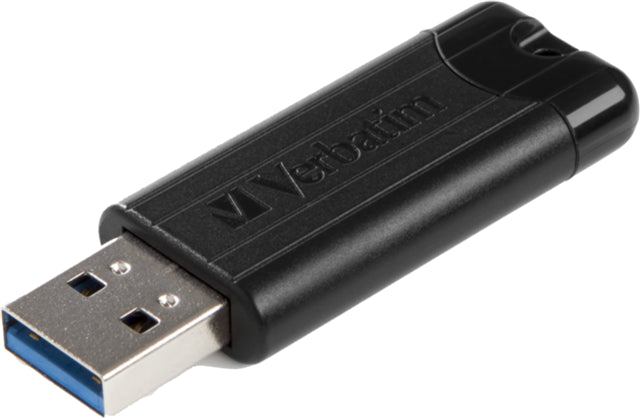 Verbatim Store n go Pinstripe USB 3.0 64GB Drive (Black)