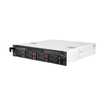 SilverStone RM21-308 mATX 2U 8 Bay Rackmount Case