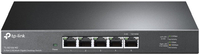 TP-Link SG105-M2 5 Port 2.5 Gigabit Switch Steel Case
