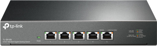 TP-Link SX105 5 Port 10 Gigabit Switch Steel Case