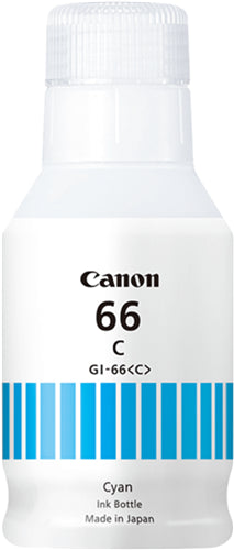 Canon GI66C Cyan MAXIFY MegaTank Ink Bottle