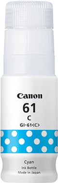 Canon GI61C PIXMA MegaTank Ink Bottle Cyan