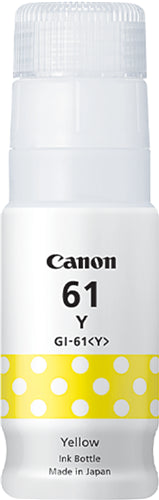 Canon GI61Y PIXMA MegaTank Ink Bottle Yellow