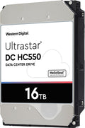 WD Ultrastar DC HC550 SATA 3.5" 7200RPM 512MB 16TB NAS HDD